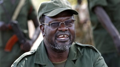 South Sudan's rebel leader, Riek Machar [Goran Tomasevic/Reuters]