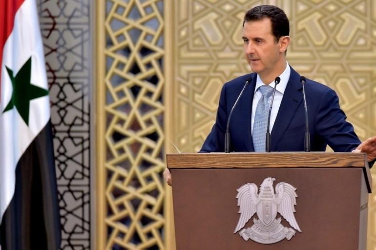 Syrian president defends territorial losses, confident of victory