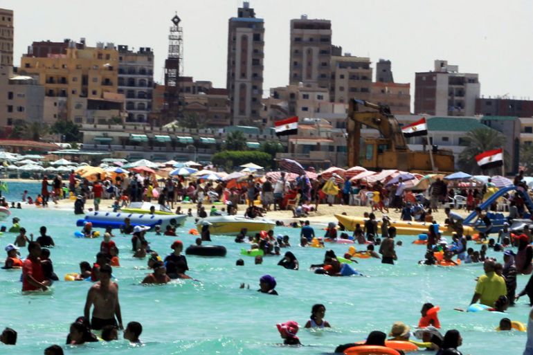 Heatwave in Egypt