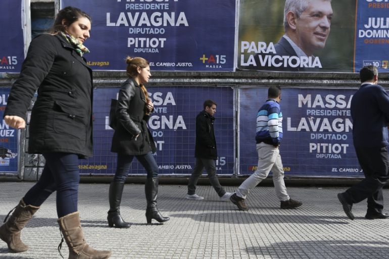 Preparations for primary elections in Argentina