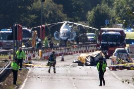 Seven killed as jet crashes at British air show