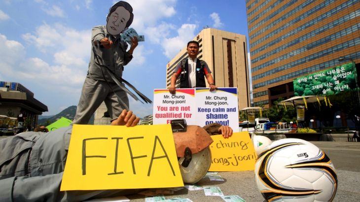 Chung Mong-Joon FIFA candidacy