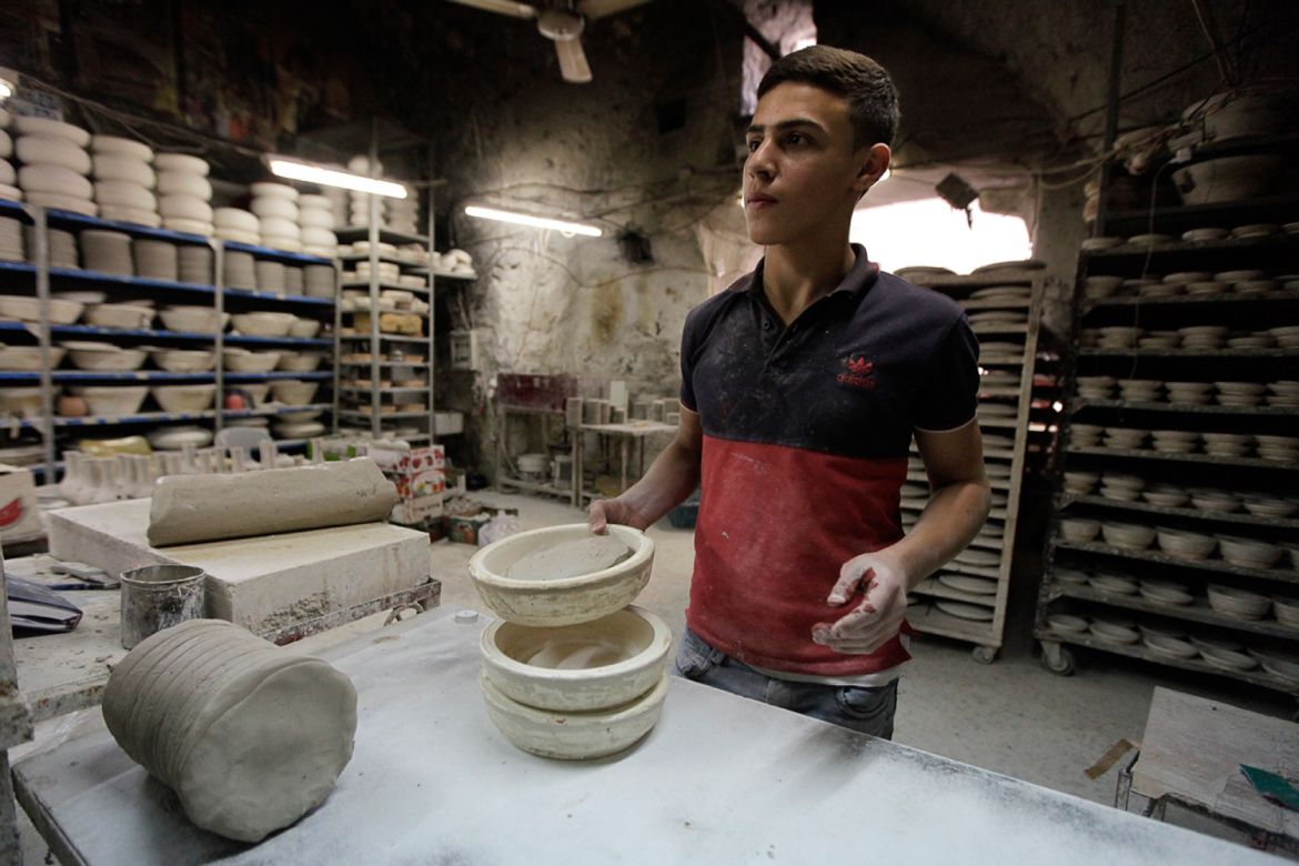 Hebron Ceramics/ NO DOT USE/ RESTRICTED
