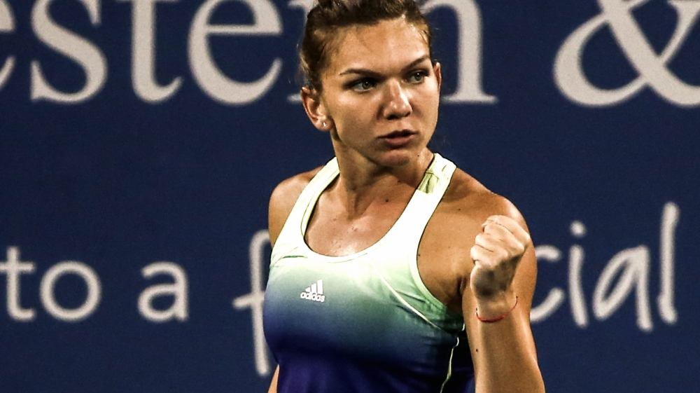 Halep got the better of a former world number one Jankovic in the semi-final [EPA]