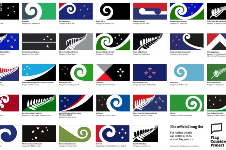 Stars and ferns favoured in competition for New Zealand flag