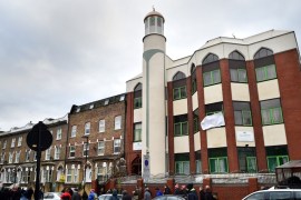 BRITAIN-RELIGION-ISLAM-MOSQUE