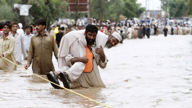 floods in South Asia