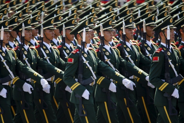 Paramilitary policemen, CHina