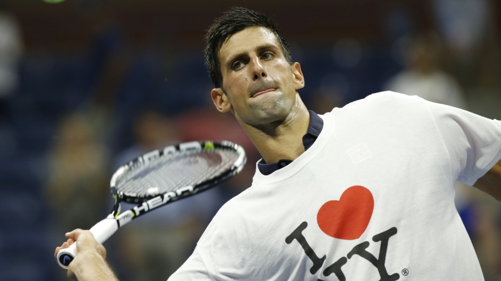 Djokovic is looking for a third Grand Slam of the year [AP]