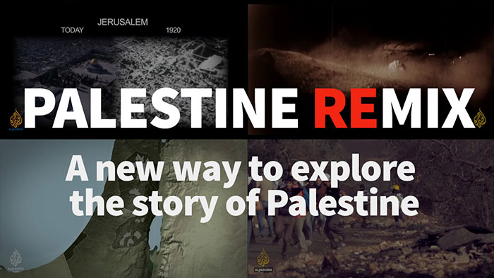 An interactive resource on the Palestine conflict