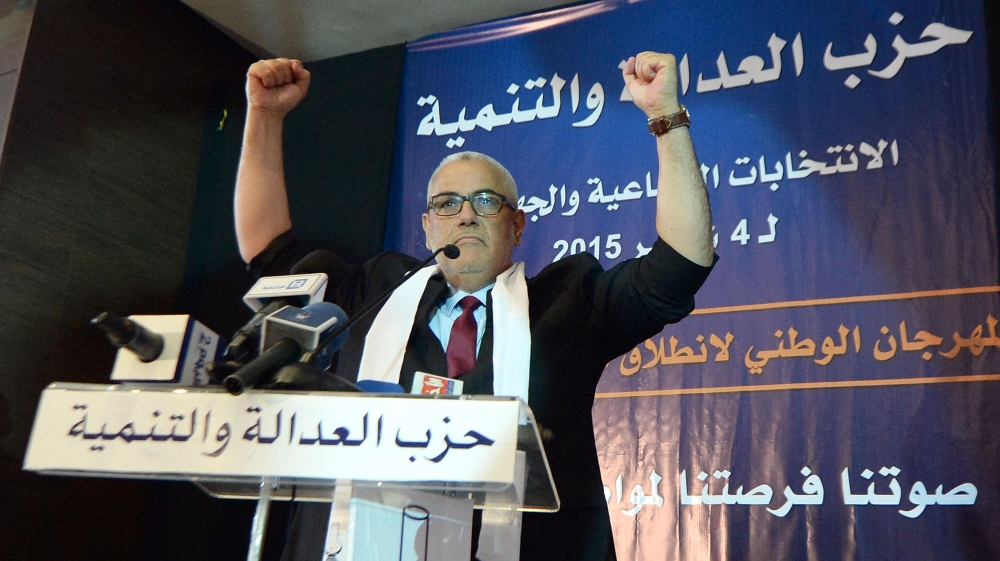 PJD leader Abdelilah Benkirane, who was elected as head of government in 2011, declared that he worked under the orders of the king [Getty Images]