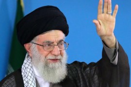 Iranian supreme leader Ayatollah Ali Khamenei