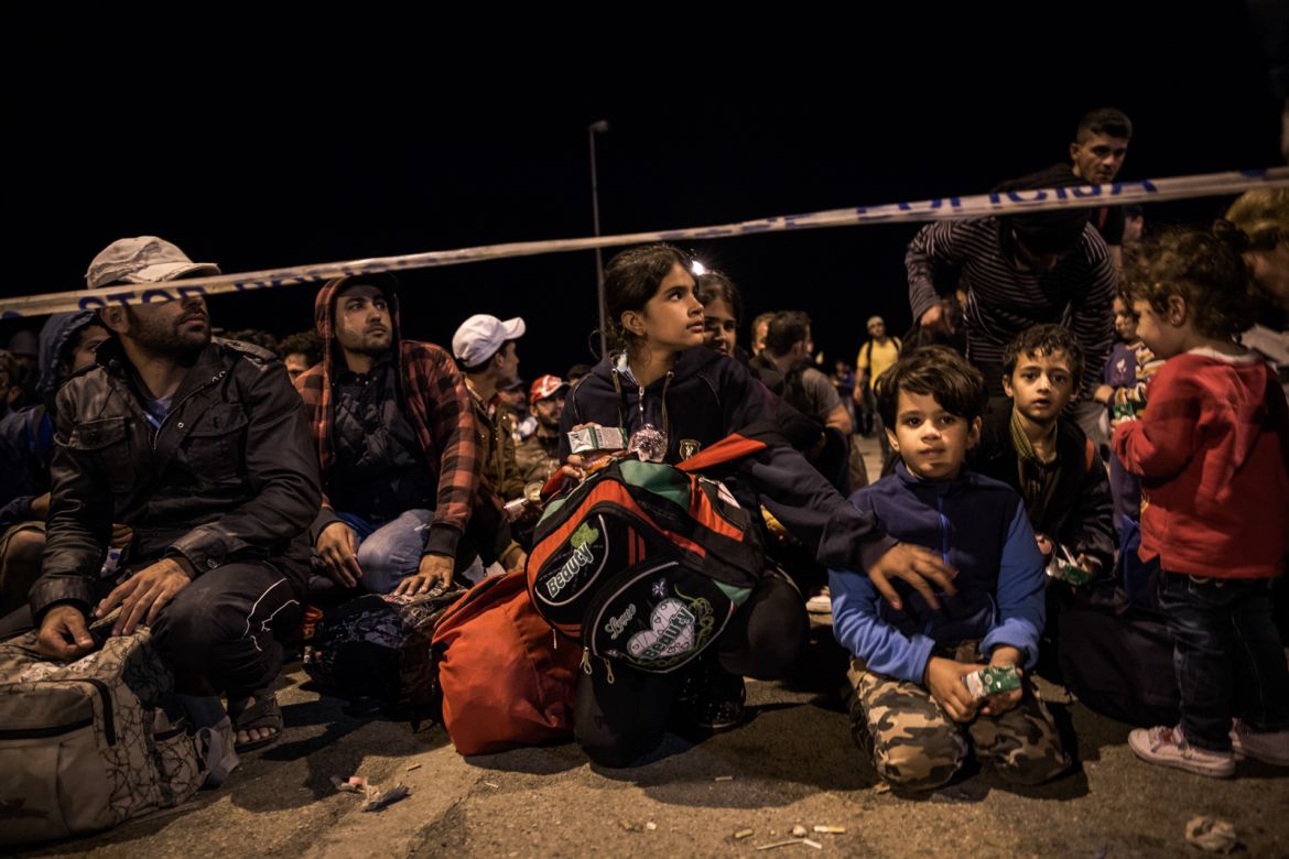 Refugees Croatia Border/ DO NOT USE/ RESTRICTED