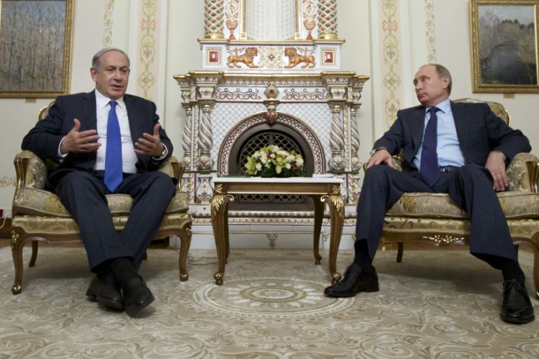Benjamin Netanyahu visits Russia