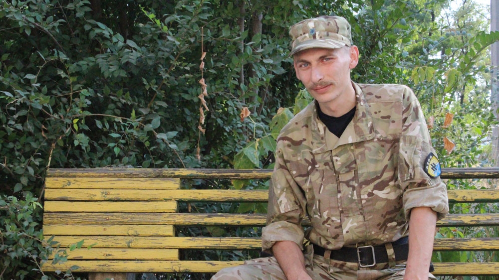 Twenty-six-year-old Anton says he doesn't feel like he is fighting for Ukraine, but for Russia and the Russian people against a government he believes is damaging his country [Matthew Vickery] 