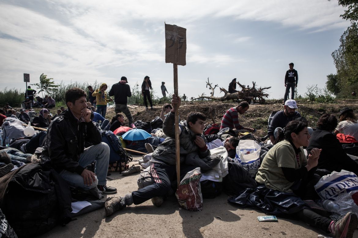 Refugees Croatia Border/ DO NOT USE/ RESTRICTED