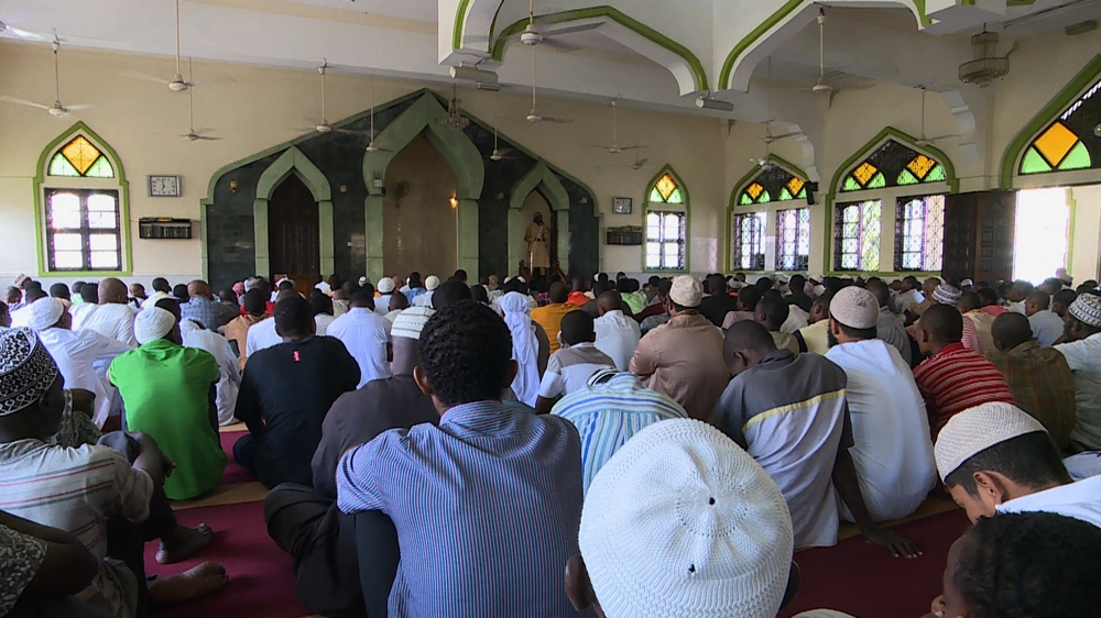 Police have repeatedly raided Mombasa's Masjid Musa mosque, which the government claims is a breeding ground for al-Shahab militants [Al Jazeera]
