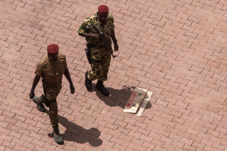 Burkina Faso troops