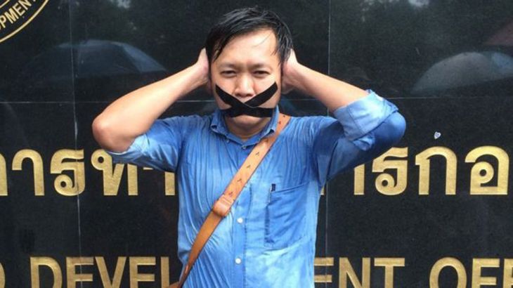 Thai journalist freed