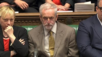 Jeremy Corbyn takes part in his first Prime Minister's Questions in the House of Commons in Westminster, London, September 16, 2015 [Reuters]