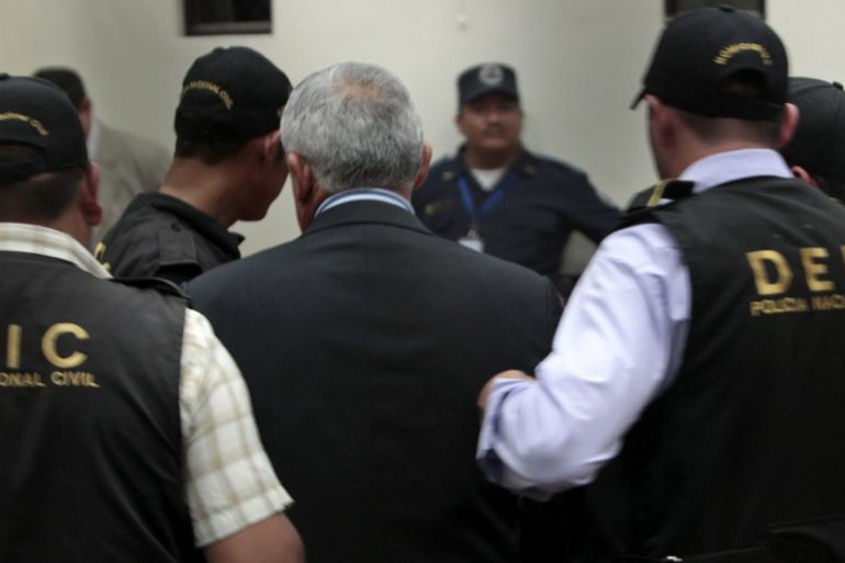 Former Guatemalan President Otto Perez Molina moved to Matamoros prison