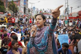 Dhaka students protests [RESTRICTED]