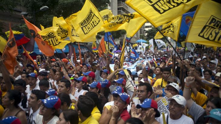 Venezuela opposition rally