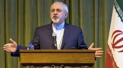 Iranian Foreign Minister Zarif [Reuters]