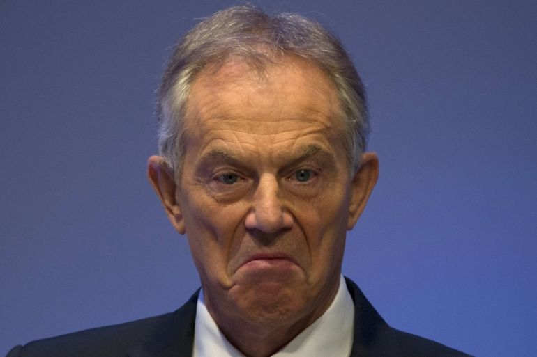 Former British Prime Minister Tony Blair [REUTERS]