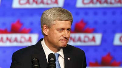 Canada's Prime Minister Stephen Harper [Reuters]