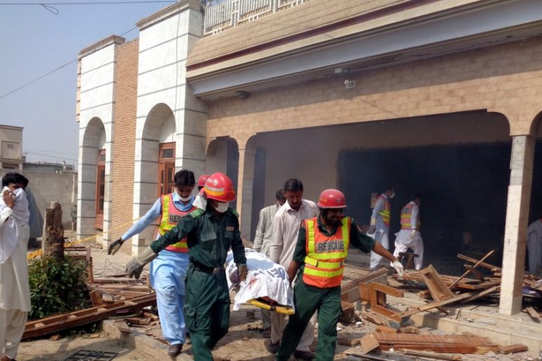 Seven killed in a suicide bombing in Tonsa