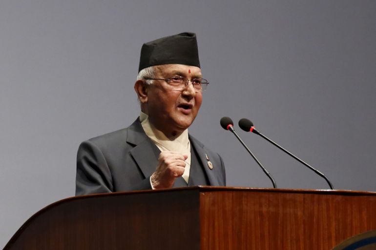 Nepal PM Khadga Prashad Sharma Oli