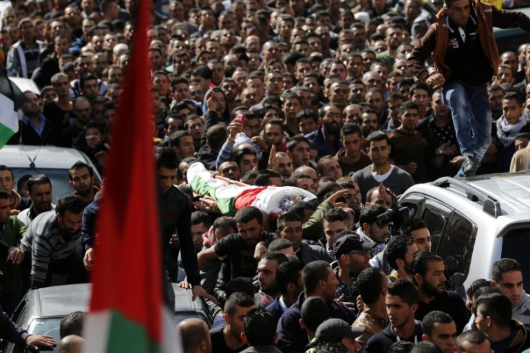 Funeral in the West Bank