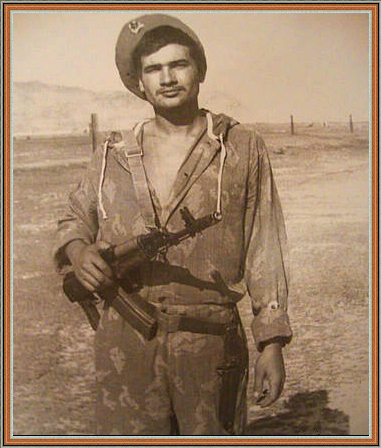 Alexander Sokolov as a young soldier in Afghanistan [Alexander Sokolov]