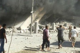 syria strikes
