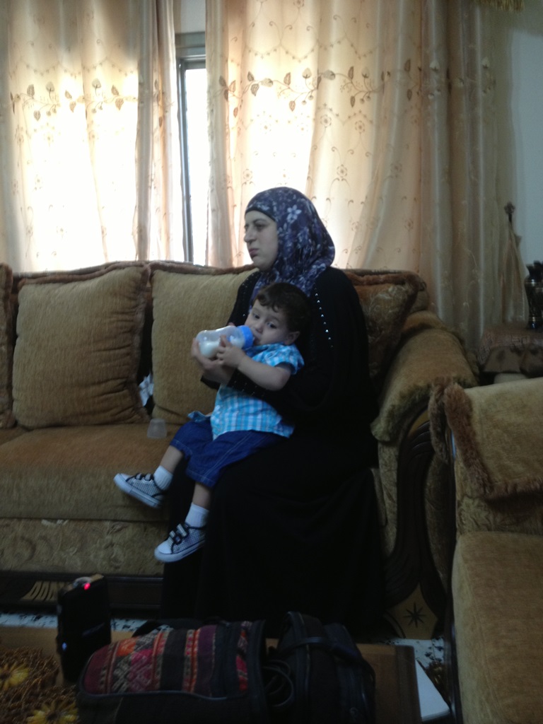 Women like Lidia make up the backbone of the resistance movement in Palestine [Susan Rahman/Al Jazeera]Majd is saying his first words and walking without his dad [Susan Rahman/Al Jazeera]