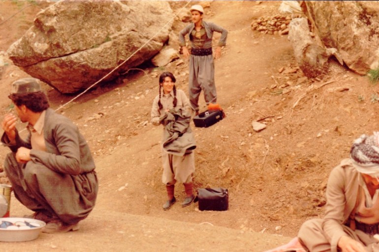 Hero Ibrahim Ahmad, archives, circa 1980s, Zagros Mountains [Al Jazeera]