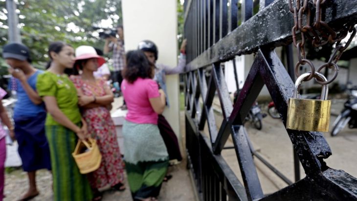 Prisoners release in Yangon