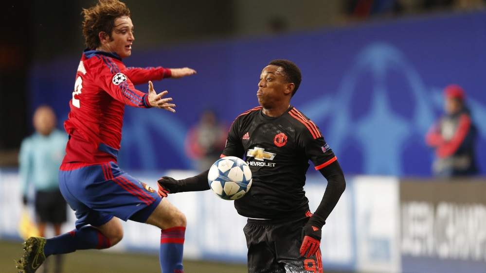 CSKA Moscow and Manchester United both have four points from three games [EPA]