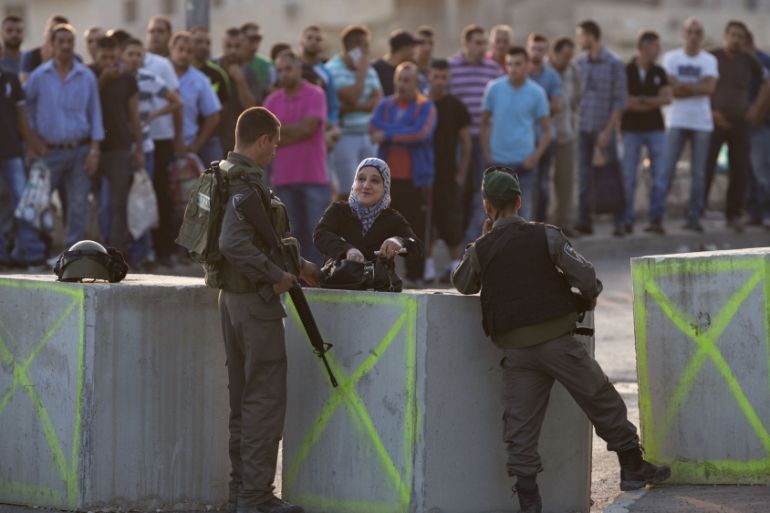 Jerusalem checkpoints Israel