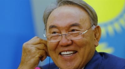 Kazakhstan's President Nursultan Nazarbayev [ REUTERS]