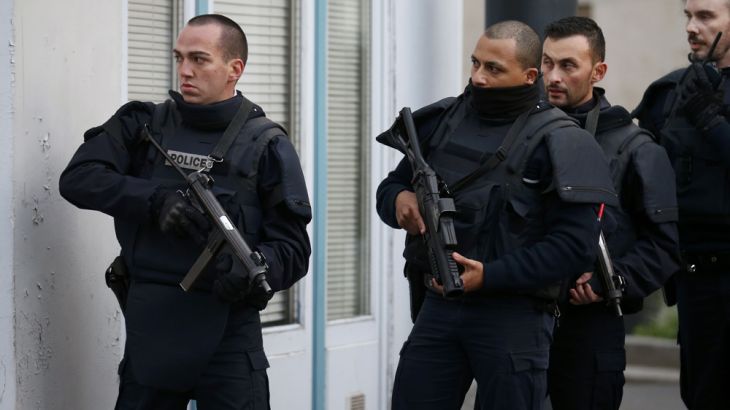 French police Saint-Denis Paris