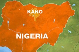 Map of Kano Nigeria