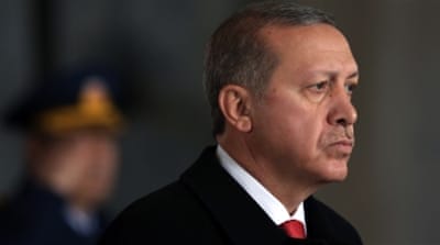 Turkey's President Recep Tayyip Erdogan [AP]