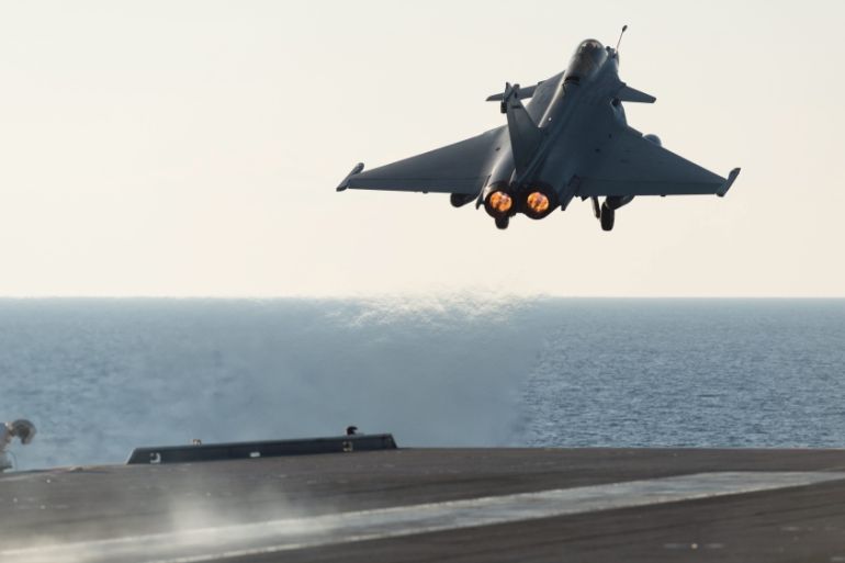 France launches airstrikes against IS in Iraq