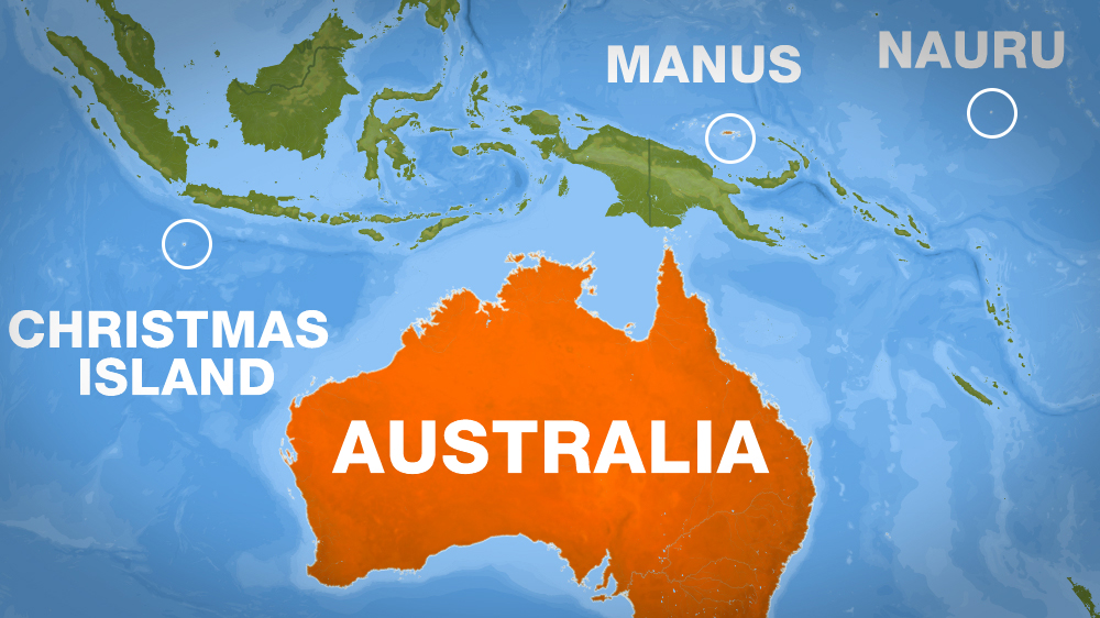  Islands used as detention facilities by Australia