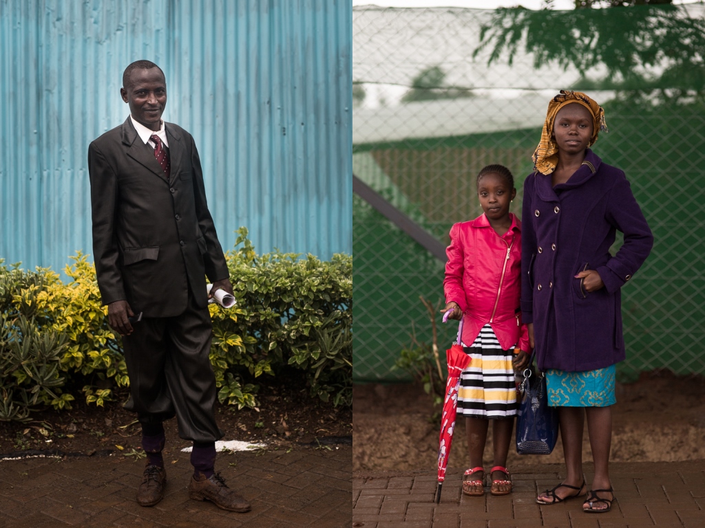 Leonard Mwanze and Esther Lembi [Roopa Gogineni and Trevor Snapp/Al Jazeera] 