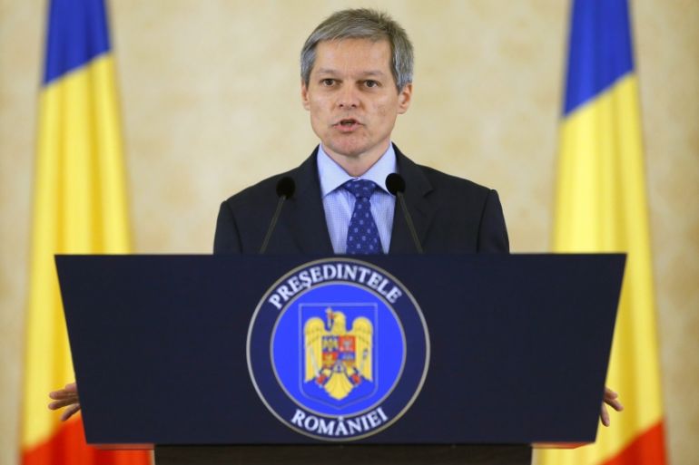 Dacian Ciolos, designated Romanian Prime Minister