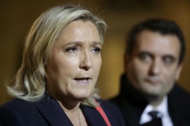 French National Front political party leader Marine Le Pen [REUTERS]