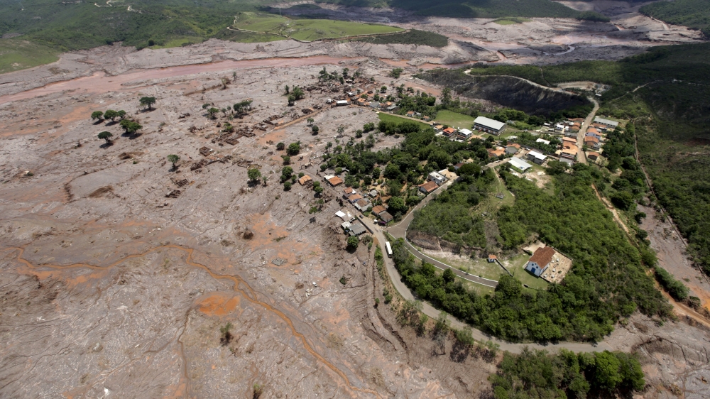 Thousands of hectares of land and water have been affected by the toxic spill [Ricardo Moraes/Reuters]